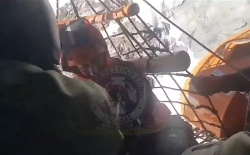 Όλυμπος: Βίντεο ντοκουμέντο από τις προσπάθειες διάσωσης του 41χρονου ορειβάτη
