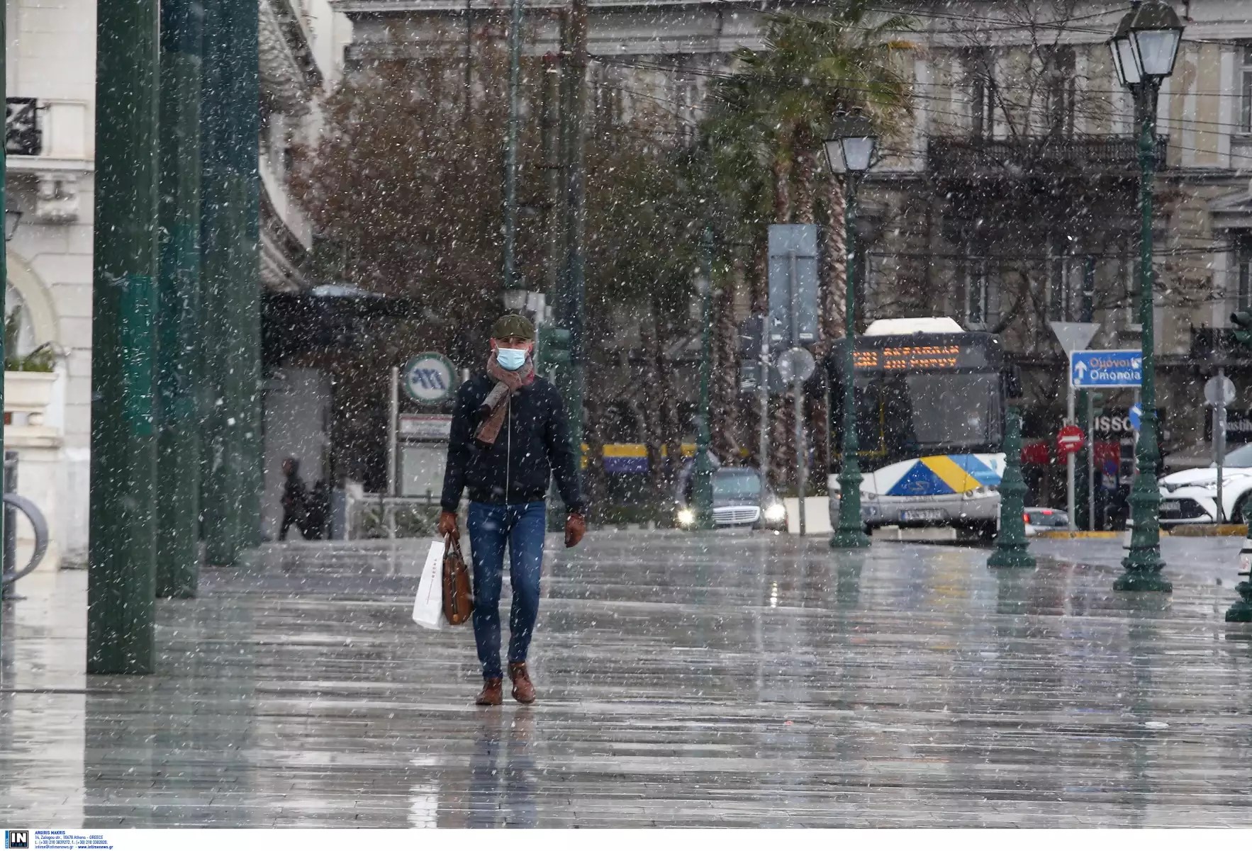 Καιρός αύριο: Χιόνια με βροχές και καταιγίδες – Αναλυτική πρόγνωση