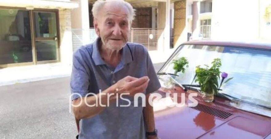Αμαλιάδα: Ο κυρ Παναγιώτης πέθανε χθες στο αυτοκίνητο όπου «ζούσε»