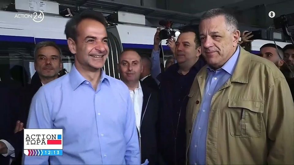 Ο πρωθυπουργός Κυριάκος Μητσοτάκης στο μετρό Θεσσαλονίκης- Όσα έγιναν στην πρώτη βόλτα