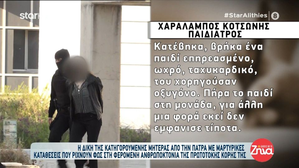 Δίκη Πάτρας-Η κατάθεση του παιδιάτρου της εντατικής: Ήταν μια μητέρα που την ενδιέφερε να τροφοδοτεί τα σοσιαλ μίντια.Δεν μπορεί να έχεις υποστεί τέτοιο πράγμα και να ανεβάζεις στο facebook φωτογραφίες από παραλίες και συναυλίες