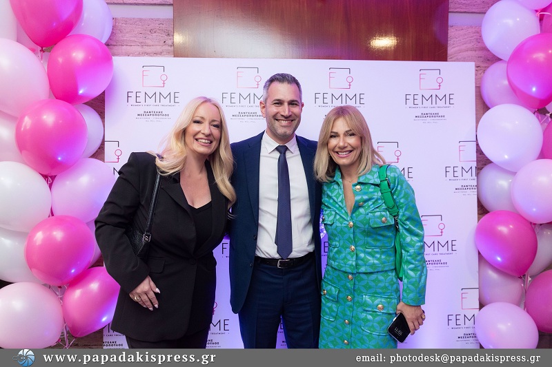 Λαμπερά εγκαίνια για το «Femme» το νέο υπερσύγχρονο ιατρείο,  του γνωστού  γυναικολόγου Παντελή Μεσσαρόπουλου (Photos)