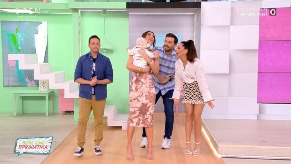 Το τηλεοπτικό της ντεμπούτο έκανε η κορούλα του Δημήτρη Μακαλιά και “έκλεψε” καρδιές!
