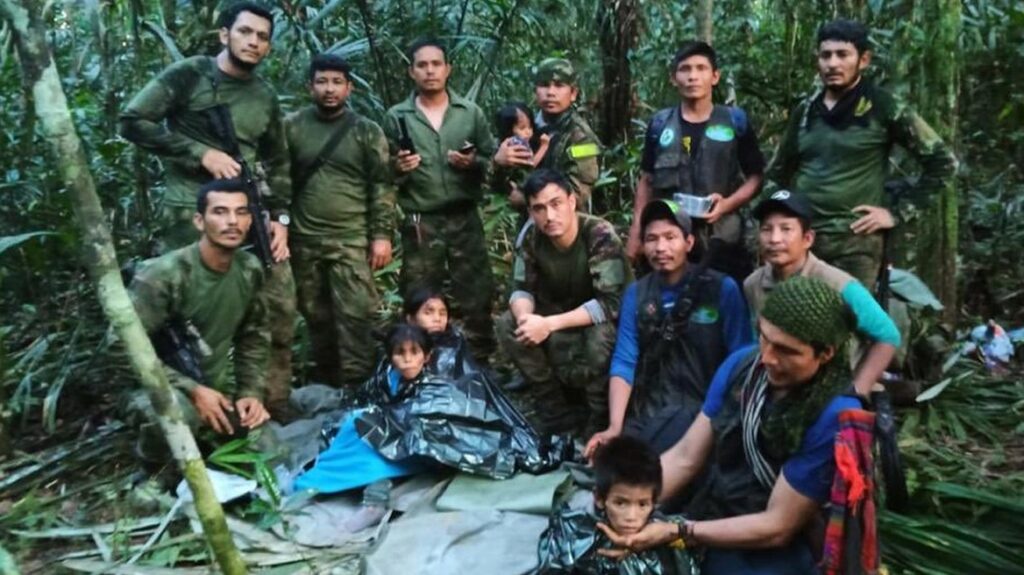 Θαύμα στην Κολομβία! Βρέθηκαν ζωντανά τα 4 παιδιά που αγνοούνταν εδώ και 40 μέρες μόνα στη ζούγκλα!