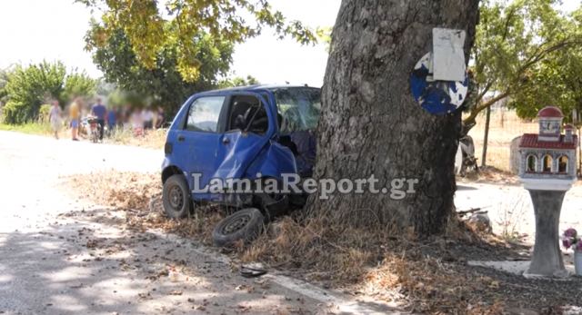 Τραγικό τροχαίο με θύμα έναν 19χρονο στη Βοιωτία- Φωτο