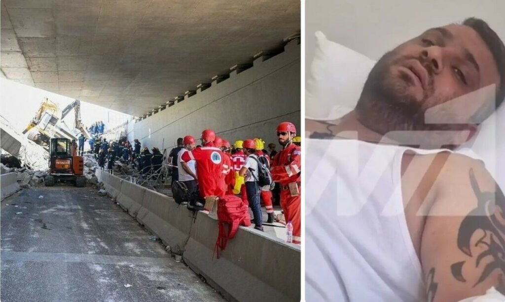 Κατάρρευση γέφυρας στην Πάτρα: Συγκλονίζει τραυματίας με την περιγραφή του