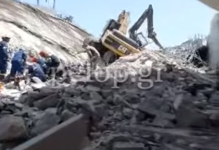 Πάτρα: Συγκλονιστικό βίντεο από τα πρώτα λεπτά μετά την κατάρρευση της γέφυρας