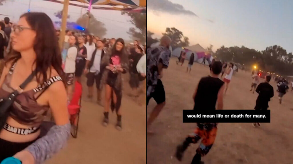 Συγκλονιστικό βίντεο από το μουσικό φεστιβάλ στο Ισραήλ- Πολλοί έπεσαν στο έδαφος, άλλοι έψαξαν για καταφύγιο