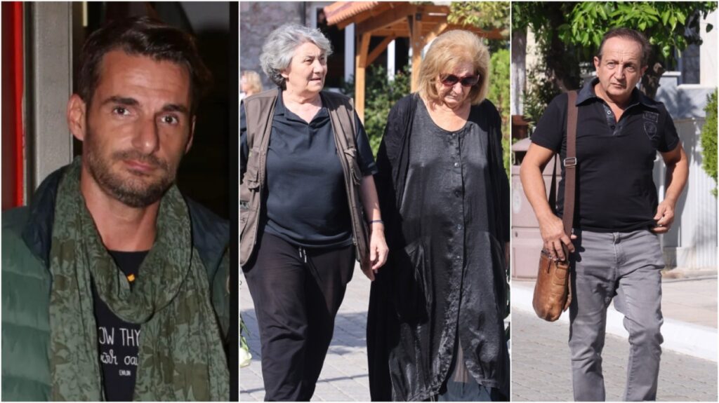 Αλέξανδρος Κομπόγιωργας: Συγκίνηση στην κηδεία του ηθοποιού- “Λύγισαν” η Κάρμεν Ρουγγέρη και η κόρη της, Χριστίνα Κουλουμπή