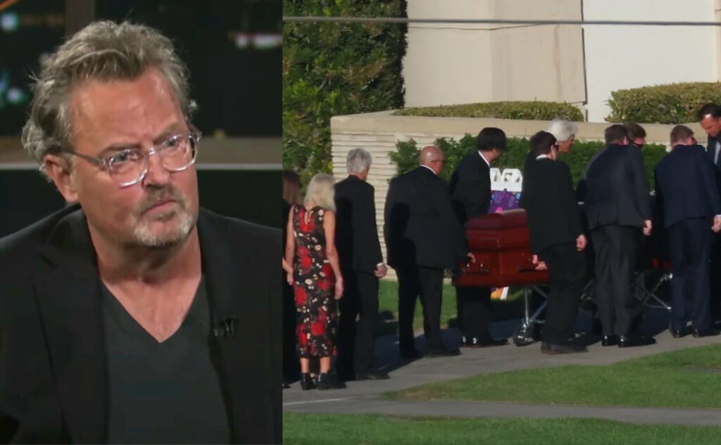 Συγκίνηση στην κηδεία του Μάθιου Πέρι- Τα “φιλαράκια” του τον αποχαιρέτισαν
