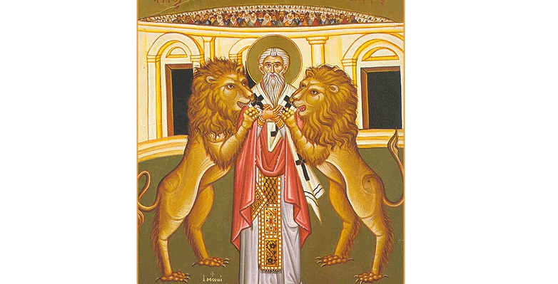 Σήμερα 20 Δεκεμβρίου εορτάζει ο Άγιος Ιγνάτιος,ο Θεοφόρος και Ιερομάρτυρας