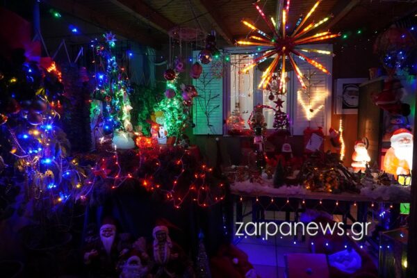 Αυτό είναι το πιο στολισμένο σπίτι στα Χανιά με υπογραφή ενός 12χρονου