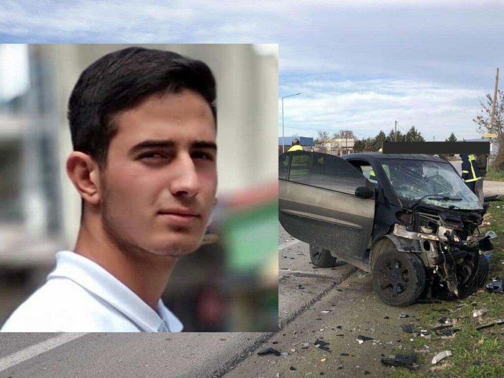 Θρήνος για τον θάνατο του 22χρονου Θοδωρή που σκοτώθηκε σε φρικτό τροχαίο έξω απ’ τη Λάρισα