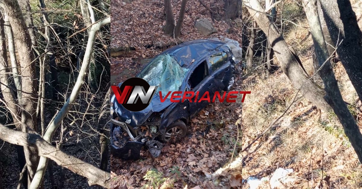 Τραγωδία στη Βέροια: IX έπεσε σε γκρεμό – Νεκρή η συνοδηγός, τραυματίας η οδηγός (φωτο)
