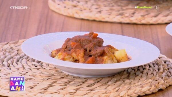 Μοσχαράκι κρασάτο