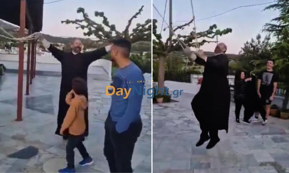 Ιερέας στην Κρήτη χτυπάει τις καμπάνες… χορεύοντας! Δείτε το απίθανο βίντεο