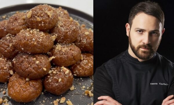 Ο pastry chef Γιάννης Έντγκαρ Κουφάδης μας ετοιμάζει λαχταριστά μελομακάρονα