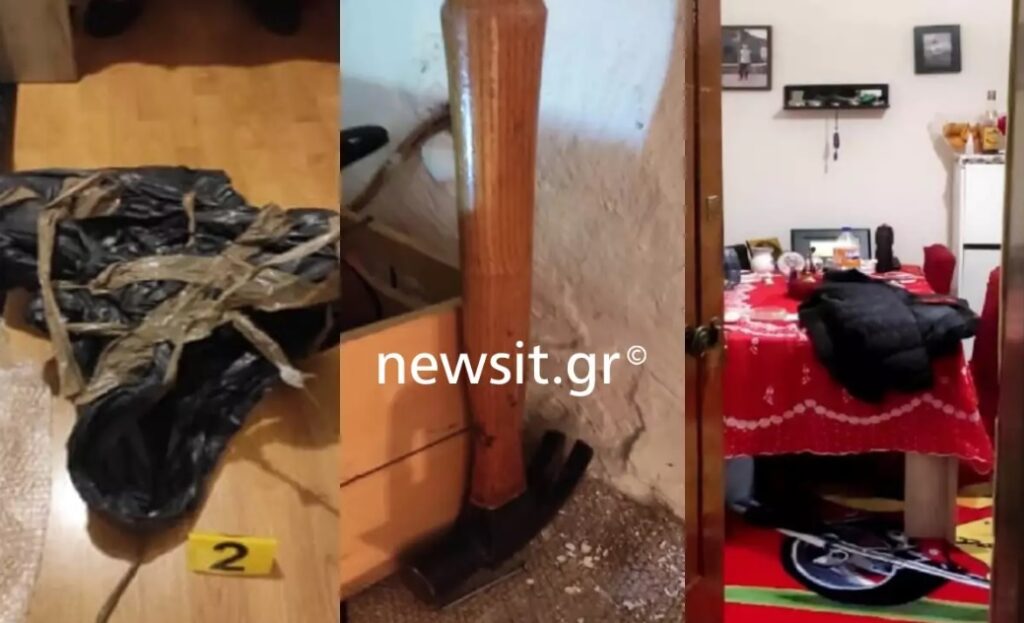 Αμπελόκηποι: Φωτογραφικά ντοκουμέντα από το διαμέρισμα της φρίκης – Τα μηνύματα του δολοφόνου στα παιδιά του