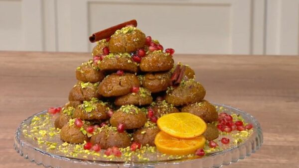 Μελομακάρονα με μέλι και πορτοκάλι