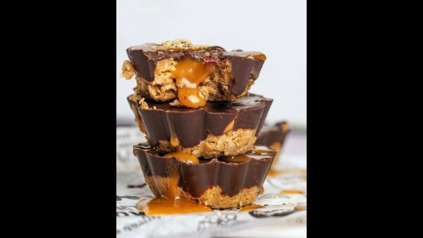Peanut butter cups, νηστίσιμα και vegan