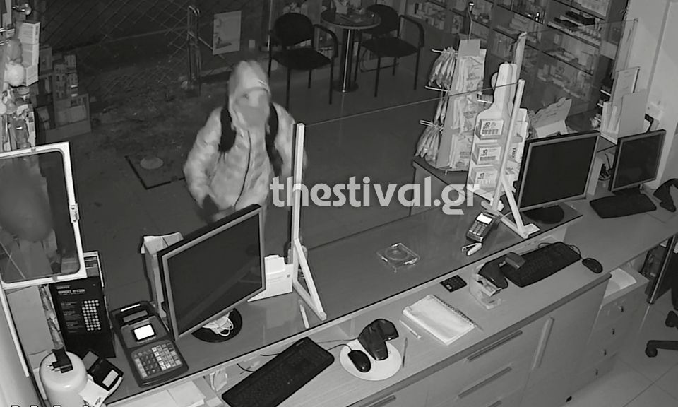 Θεσσαλονίκη: 32χρονος «ξάφρισε» 22 φαρμακεία σε 4 μήνες – Βίντεο ντοκουμέντο από τη δράση του