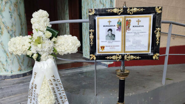 Κηδεύτηκε ο Νίκος Παλαιοκώστας στα Τρίκαλα – Δείτε βίντεο και φωτογραφίες