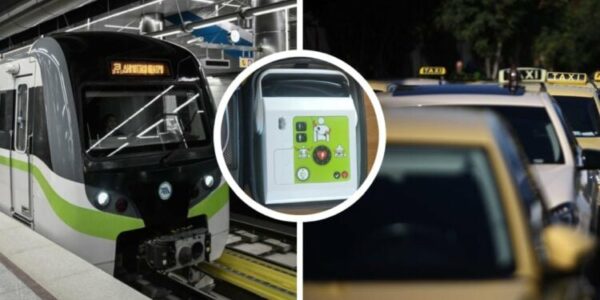 Εξοπλίζονται με απινιδωτές οι σταθμοί του μετρό στην Αθήνα – Θα τοποθετηθούν εθελοντικά και σε ταξί