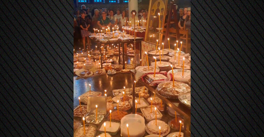 Εκατοντάδες φανουρόπιτες σε εκκλησίες χθες ανήμερα της γιορτής του Αγίου Φανουρίου – Δείτε βίντεο