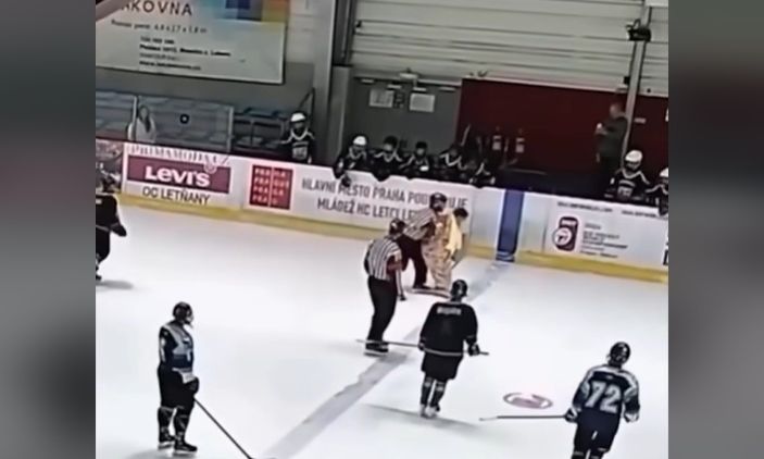 «Ντου» μάνας με βρισιές και χειρονομίες σε αγώνας χόκεϊ για να υπερασπιστεί τον γιο της