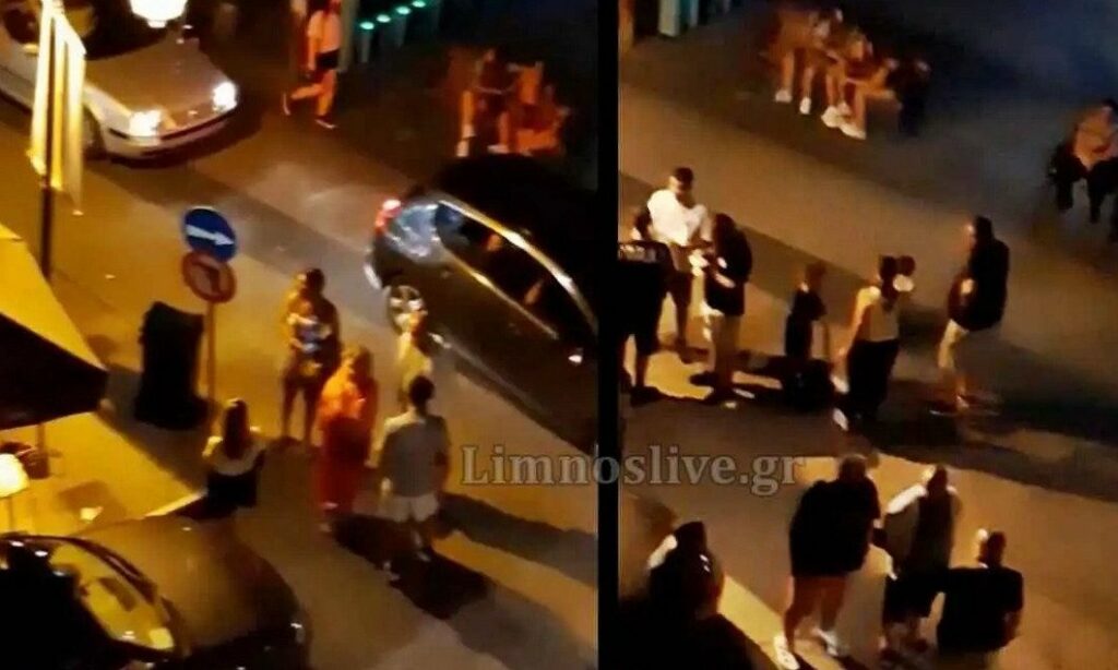 Λήμνος: Η κεντρική πλατεία μετατράπηκε σε ρινγκ – Συμπλοκή 30 ανηλίκων μέχρι τελικής πτώσης