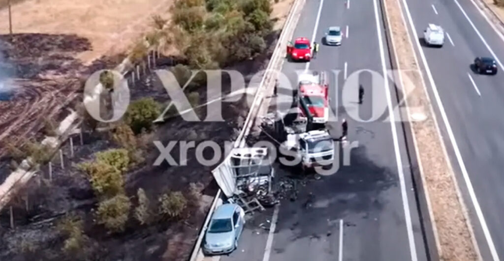 Τροχαίο στην Εγνατία: «Βγάλτε μας, σώστε μας» – Αυτόπτης μάρτυρας περιγράφει τις δραματικές στιγμές με τους 3 απανθρακωμένους