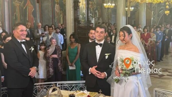 Πύρρος Δήμας: Παντρεύτηκε στο Λιτόχωρο ο γιος του Βίκτωρας – Η συγκινητική επιλογή στη μνήμη της μητέρας του, Αναστασίας