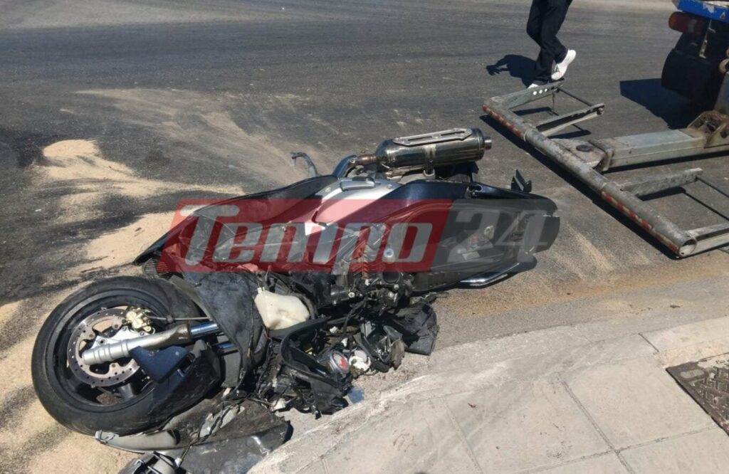 Νεκρός ο οδηγός της μοτοσικλέτας που παρασύρθηκε από ΙΧ και εγκαταλείφθηκε στην Πάτρα