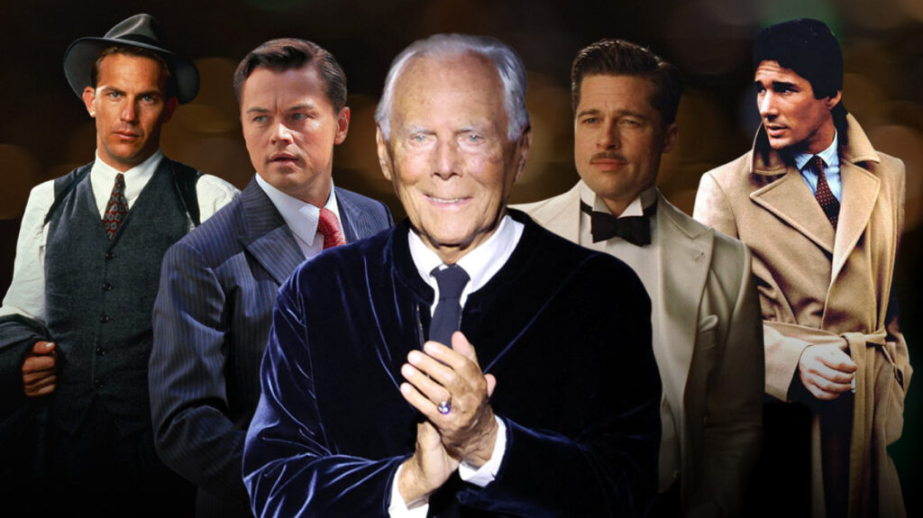 Τζόρτζιο Αρμάνι: Το μαγικό του άγγιγμα στο σινεμά και τα κοστούμια του για τους μεγάλους πρωταγωνιστές