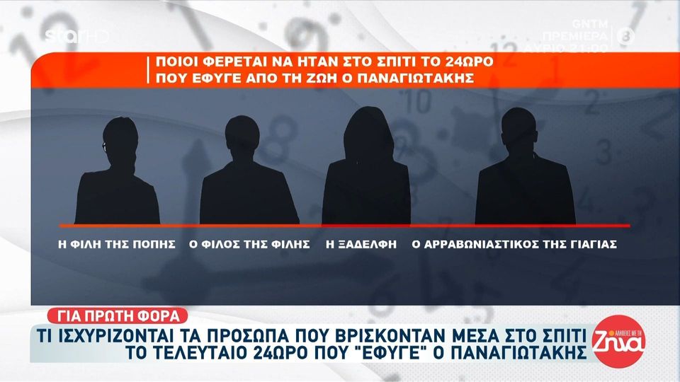 Ποιοι βρίσκονταν στο σπίτι το τελευταίο 24ωρο που έφυγε από τη ζωή ο Παναγιωτάκης-Όλο το παρασκήνιο