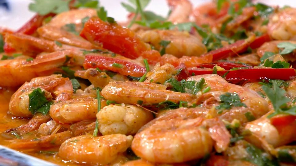 Σαγανάκι γαριδάκι