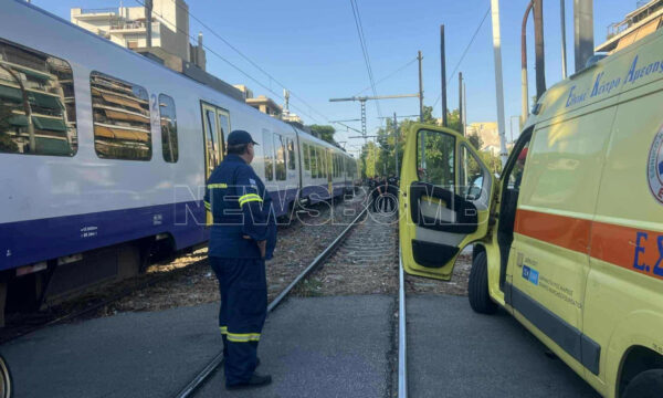Τραγωδία στην Κωνσταντινουπόλεως – Τρένο παρέσυρε πεζό