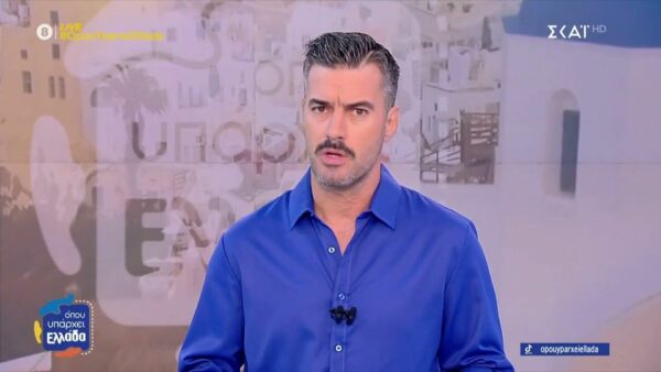 Πρεμιέρα  για το “Όπου Υπάρχει Ελλάδα” με τον Γιάννη Τσιμιτσέλη:  Είμαι πάρα  πολύ χαρούμενος και πολύ αγχωμένος. Είναι μια πρεμιέρα, κάθε αρχή και δύσκολη…