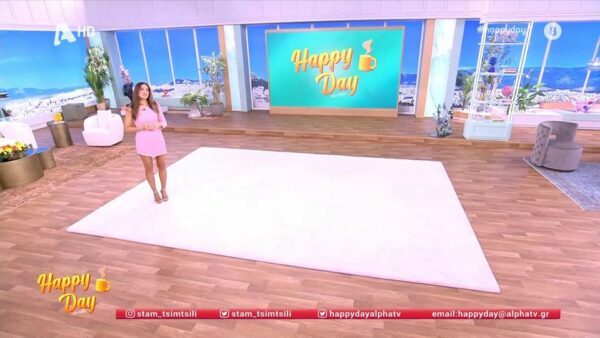 Το “Happy Day” επέστρεψε για 13η σεζόν με τη Σταματίνα Τσιμτσιλή
