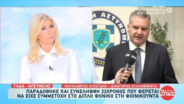 Διπλό φονικό στη Φοινικούντα-Δικηγόρος συλληφθέντα:  Είναι νεαρός, 22 ετών. Στην απολογία του αποτυπώνεται όλη η αλήθεια της υπόθεσης. Κατονόμασε τον φυσικό  αυτουργό…