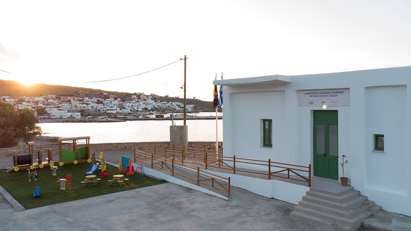Εγκαίνια για τον 6ο σε σειρά παιδικό σταθμό από την Eurolife FFH, αυτή τη φορά στην Κάσο