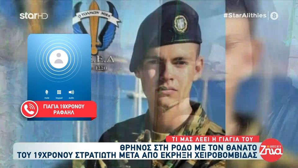 Συγκλονίζει η γιαγιά του 19χρονου Ραφαήλ: «Παλικάρι μου – Παιδάκι μου τα νιάτα σου»