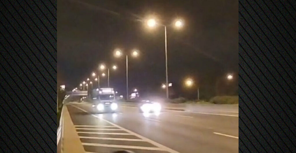 Η στιγμή που το ραντάρ της τροχαίας «πιάνει» τον μεθυσμένο οδηγό να τρέχει με 230 χλμ στην Αθηνών – Λαμίας και ξεκινάει η καταδίωξη