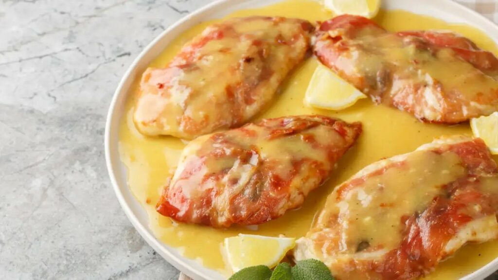 Συνταγή για φιλέτο κοτόπουλο σαλτιμπόκα