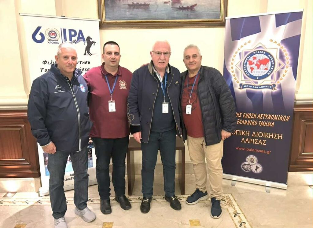 H IPA (Διεθνής Ενωση αστυνομικών) βραβεύει  τον Γιώργο Τσούκαλη