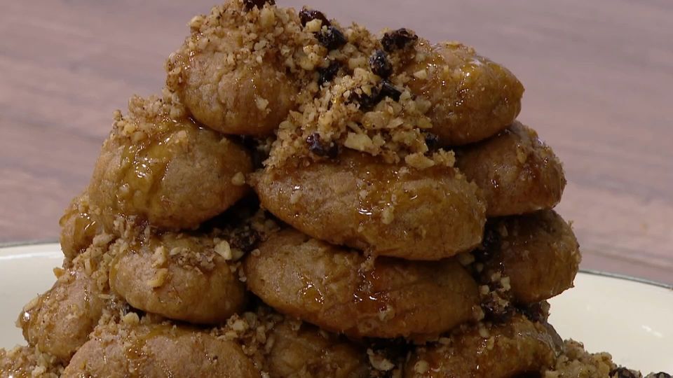 Μελομακάρονα γεμιστά