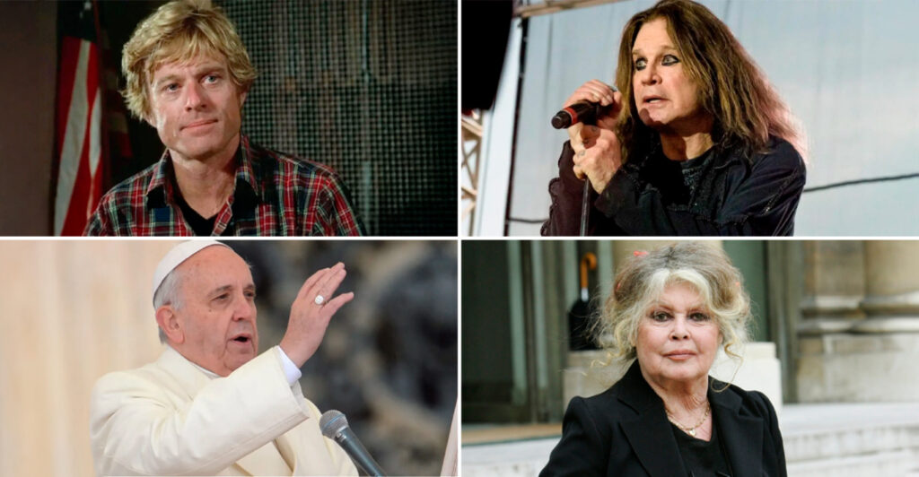 Τα διάσημα πρόσωπα που έφυγαν από τη ζωή το 2025: Από τον πάπα Φραγκίσκο μέχρι την Μπριζίτ Μπαρντό