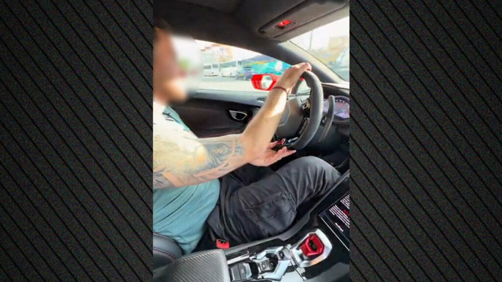 Οδηγούσε Lamborghini στο Χαϊδάρι με 250 χιλιόμετρα την ώρα για να ανεβάσει βίντεο στο TikTok!
