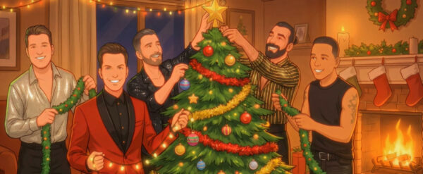 Ο Γιώργος Τσαλίκης μάς ανοίγει το σπίτι του και αφιερώνει «Χριστούγεννα Πρωτοχρονιά… Μια χαρά» με Χριστοφόρου & ONE