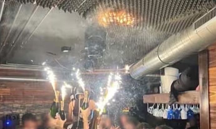 Κραν Μοντανά: Η στιγμή που λαμπαδιάζει η οροφή του κλαμπ – Ντοκουμέντο από το ξεκίνημα της τραγωδίας